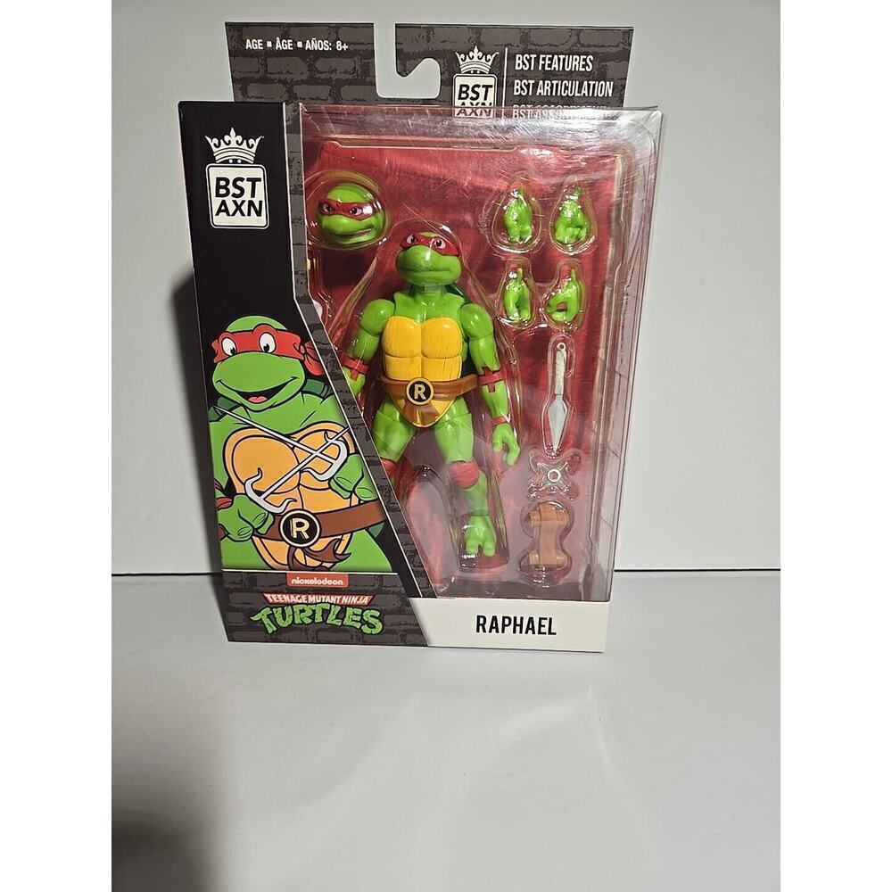 Teenage Mutant Ninja Turtles RAPHAEL 5" Nickelodeon TMNT BST AXN accessories